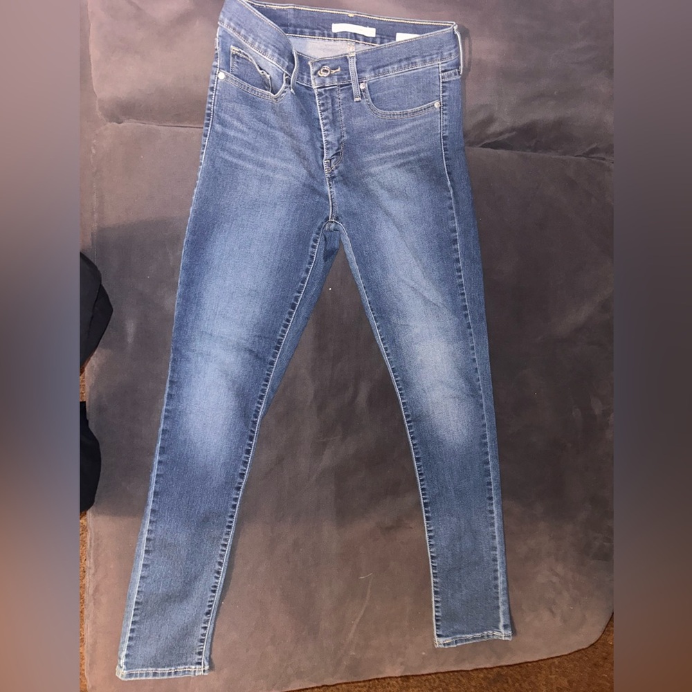 Levi's Blue 311 Skinny Shaping Jeans
